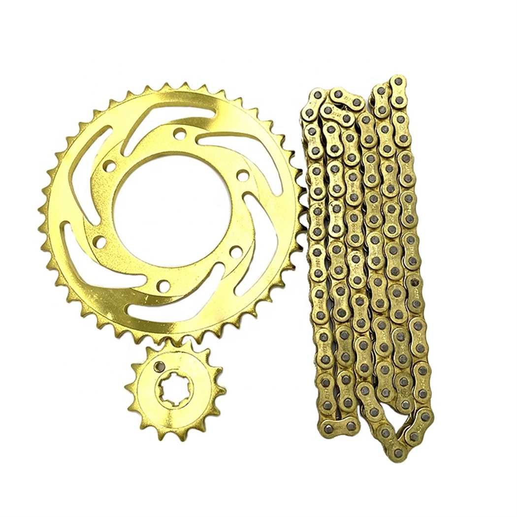 China Factory Price Motorcycle Link Chain and Sprocket Kit