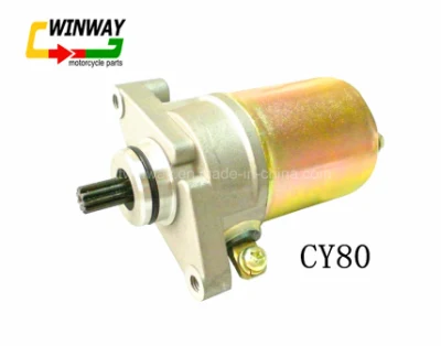 Motorino di avviamento delle parti del motociclo Ww-8195 Cy80 adatto per Honda